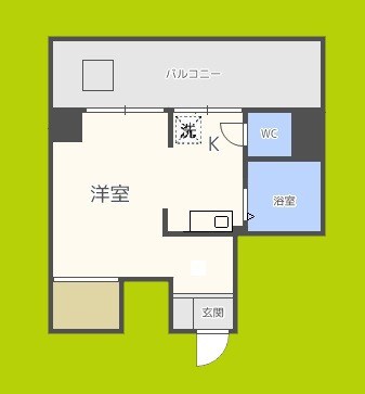 北野ハイツ 間取り