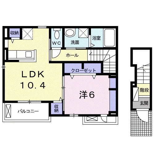 エスペランサ　Ｃ 間取り