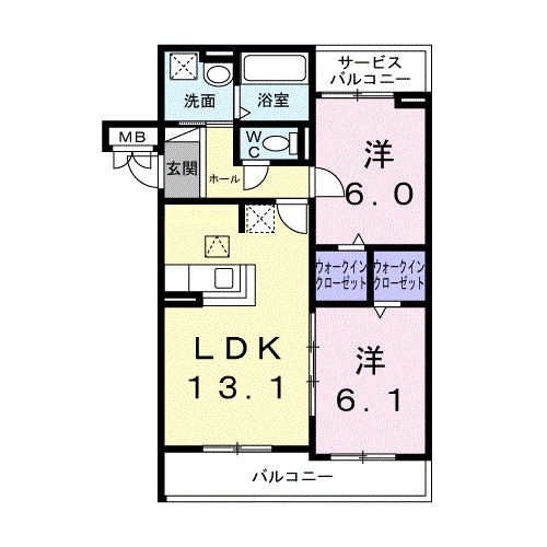 万博ハイステージ 間取り