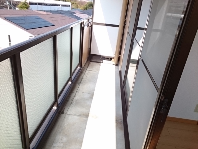 第２吉住マンション ベランダ