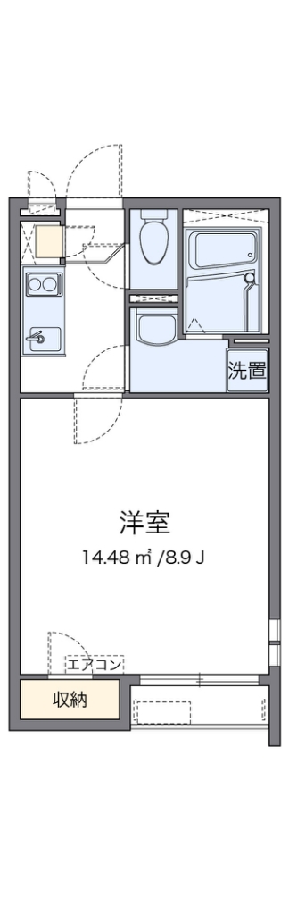 クレイノ心 間取り