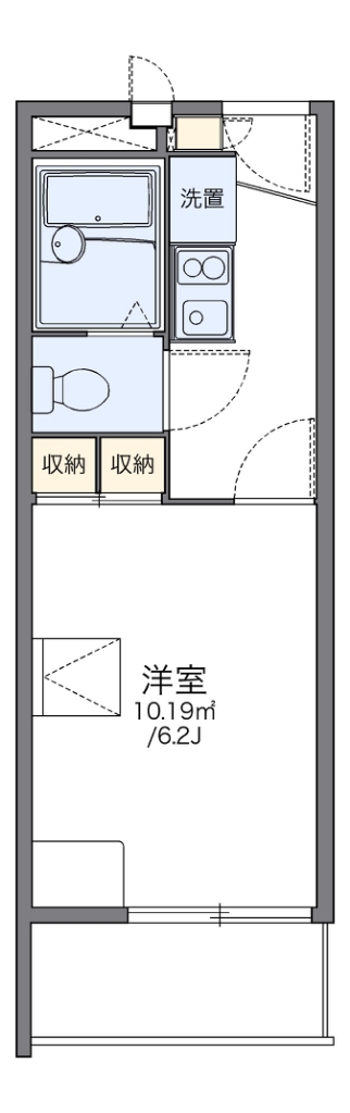 レオパレスグラン　ビュイッソン 間取り