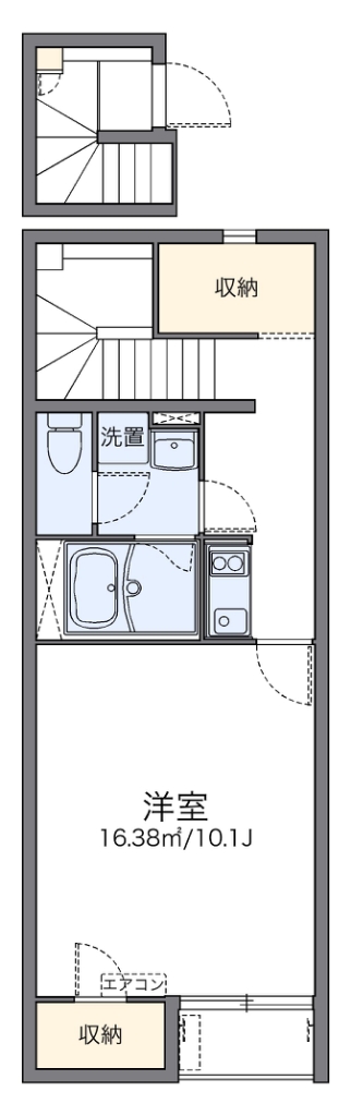 レオネクストうねの 間取り