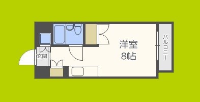 ライオンズマンション今里第3壱番館 間取り図
