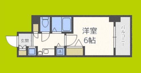 プレサンス梅田フロンティア 間取り