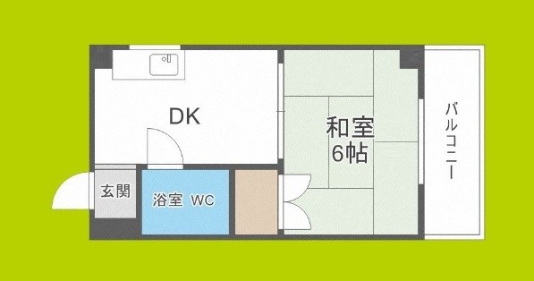 プレアール瓜破西 間取り