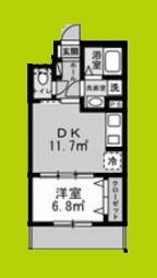 リアライズ長居公園通 間取り図