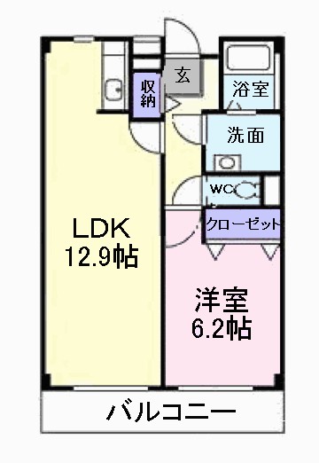 サングレイスⅠ 間取り