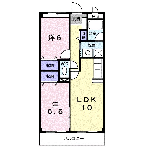 アクロスⅡ 間取り