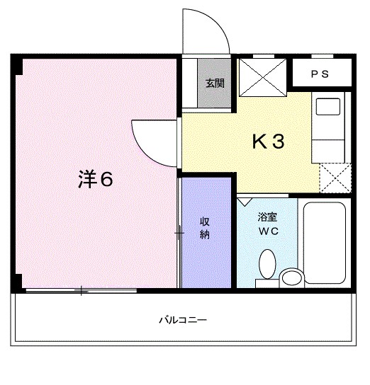 バイオレット輝 間取り