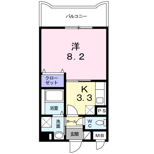 プレジェーネ　北江口 間取り