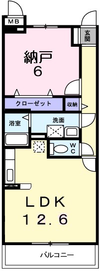 メゾン　ド　リ－ノ 間取り