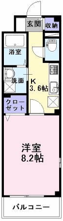ユーヴェＳⅢ 間取り