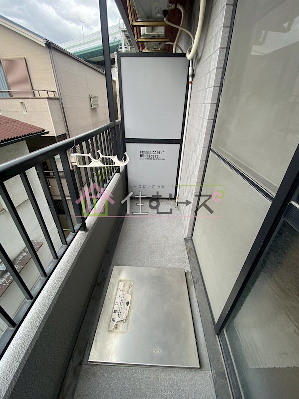 シャローム近江 ベランダ