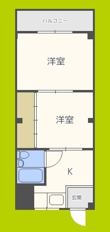ブルースカイハイツ新森 間取り