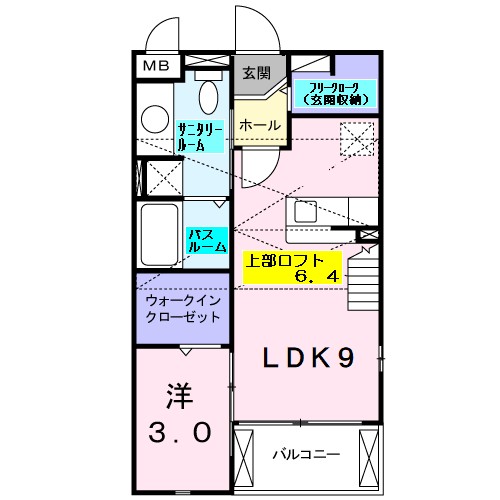 カーサグランデ　ＡＮ 間取り