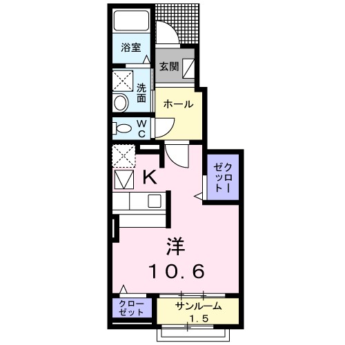 カーサ　フィオーレ 間取り