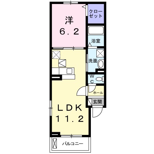 コンフォート蔵 間取り