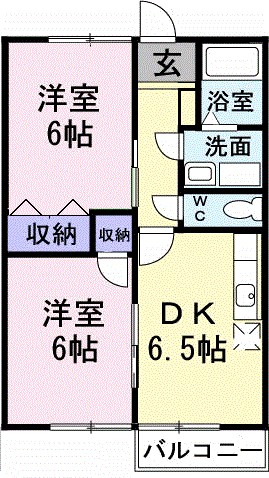 ソレアード 間取り