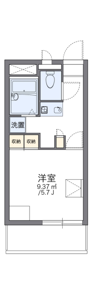 レオパレス原田 間取り
