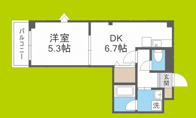 ユタカマンション 間取り