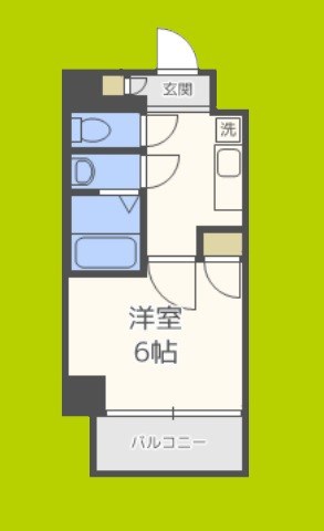 グランパシフィック難波西 間取り