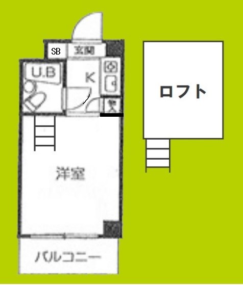 メゾネット北野 間取り