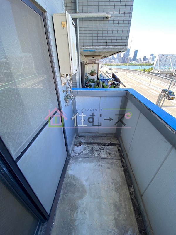 メゾネット北野 ベランダ