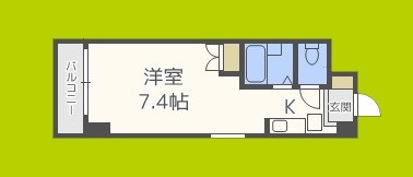プレリュード天六 間取り