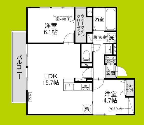 仮）D-ROOM生野区巽東４丁目 間取り