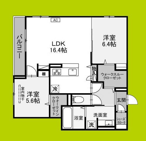 カリーノディモーラ 間取り図