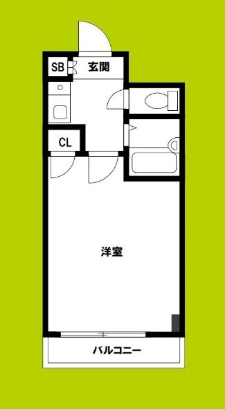 フレックス新大阪Ⅱ 間取り