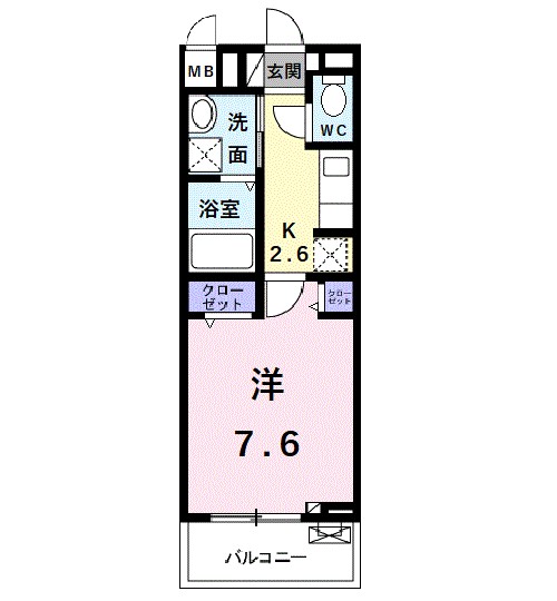 ユウパレス和泉中央 間取り