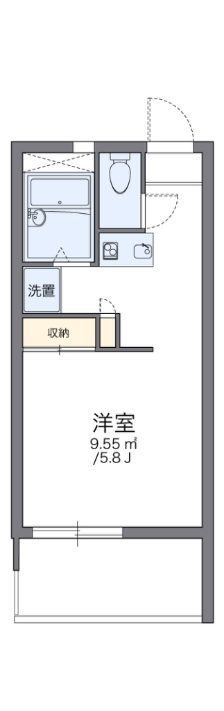 レオパレス高尾Ｉ 間取り