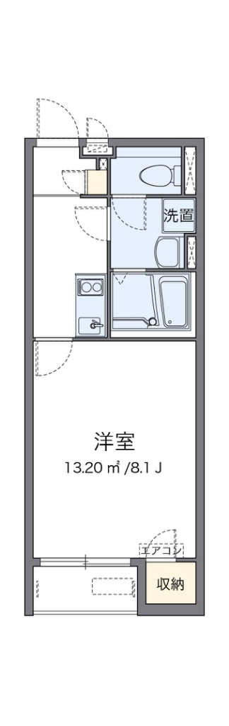 クレイノＯａｋｃｏｕｒｔ長橋Ⅱ 間取り