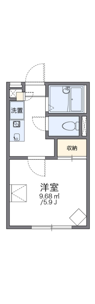 レオパレスリベルテ 間取り