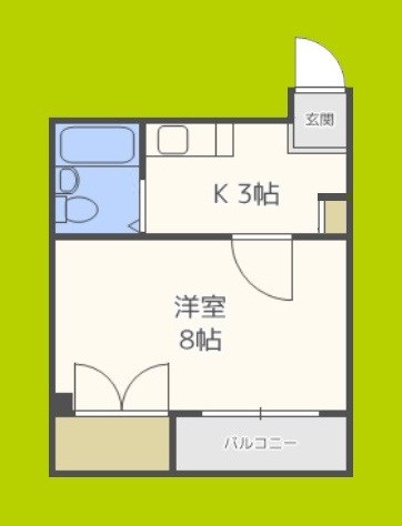 ハピネス南市岡 間取り
