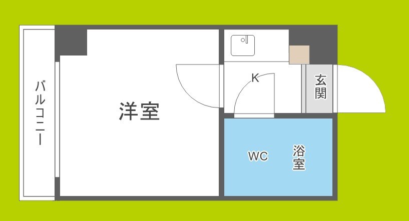 トーエー平野駅前ビル 間取り