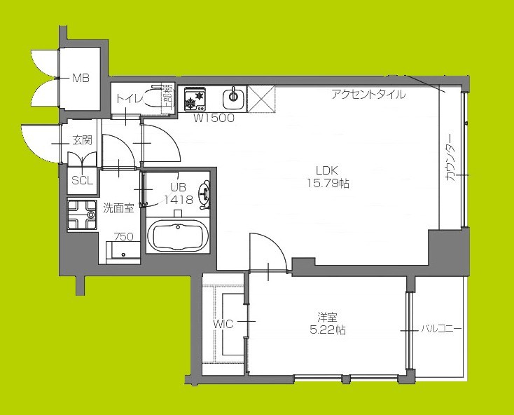 プレジオ長田 間取り図