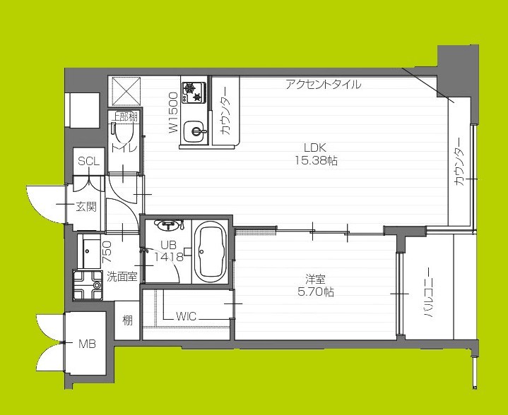 プレジオ長田 間取り図