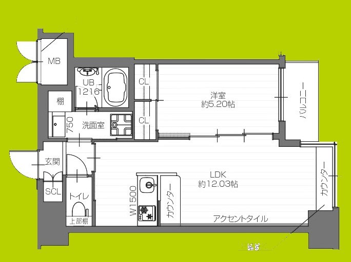 プレジオ長田 間取り図