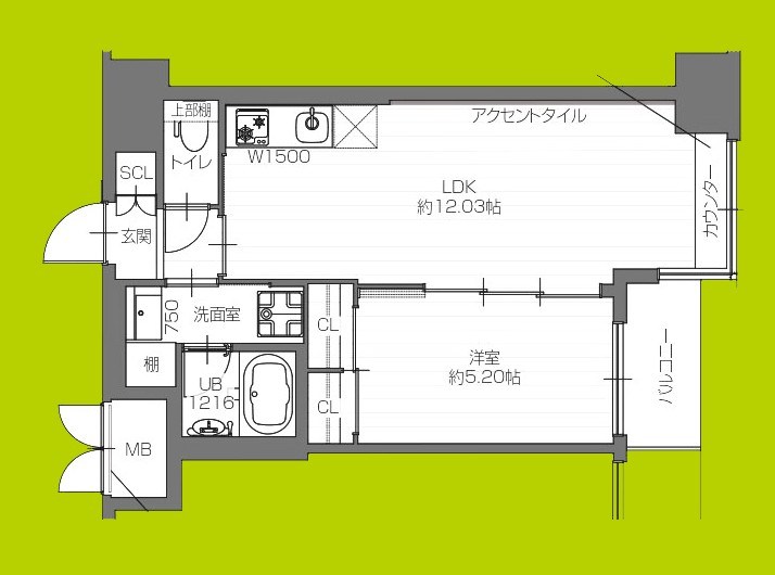 プレジオ長田 間取り
