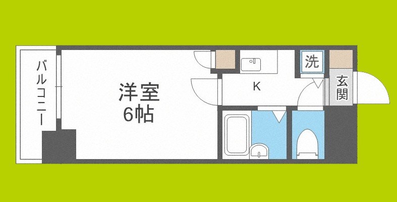 リーガル新大阪Ⅲ 間取り