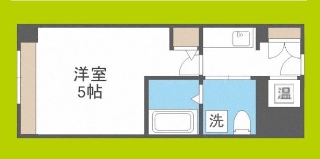 ステュディオ新御堂 間取り