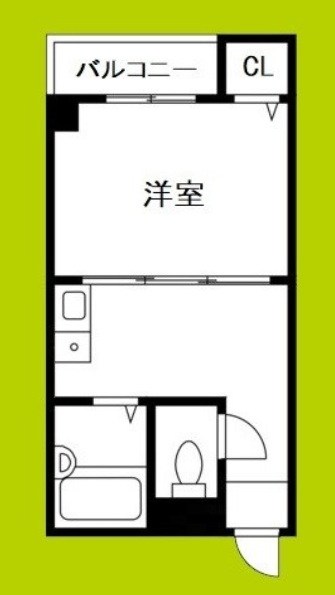 KSハイムI 間取り図