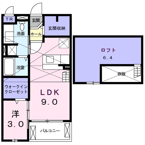 メゾン　ド　アミティエ 間取り