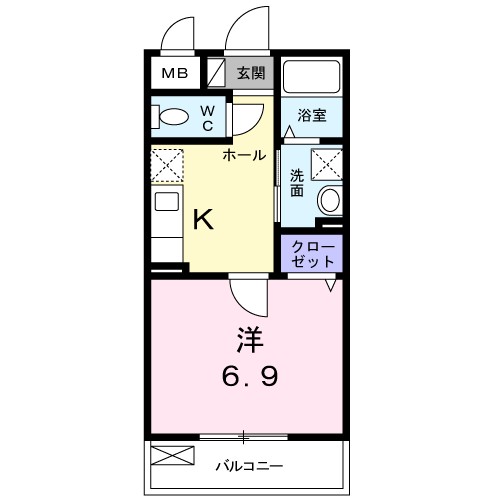 美・スリズィエ 間取り