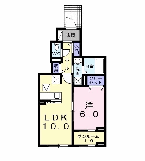 ビラカルロッタ 間取り