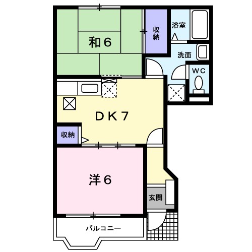 サンクリスタルⅡ 間取り