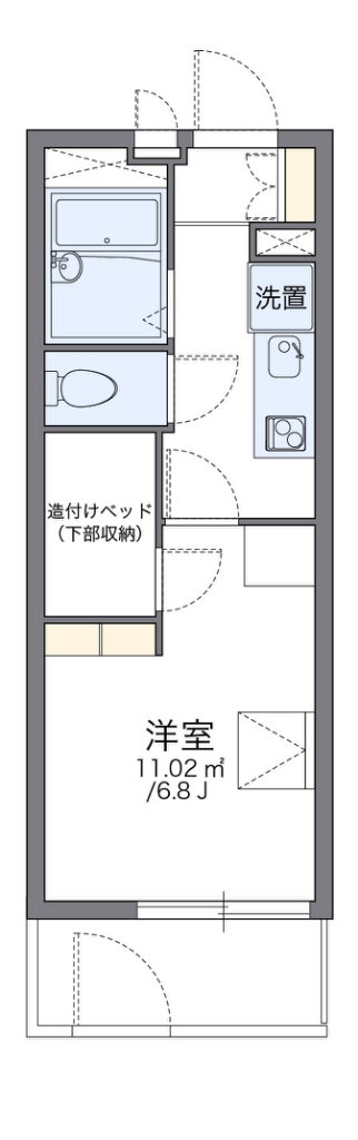レオパレスすばる 間取り